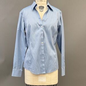 Brooks Brothers Sky Blue Tailored, Long Sleeve Shirt, size 10